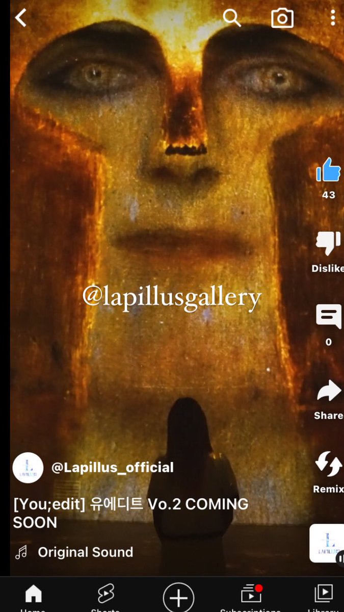 lapillusgallery's tweet photo. @offclLapillus ์ด ์ฌ์ง์ ์ ๋ง ๋ฉ์ ธ ๋ณด์ฌ์
#Lapillus #๋ผํ๋ฃจ์ค #Yue #์ ์
#Youedit #์ ์๋ํธ #์ ์นด์ https://t.co/lt6AZWDomC