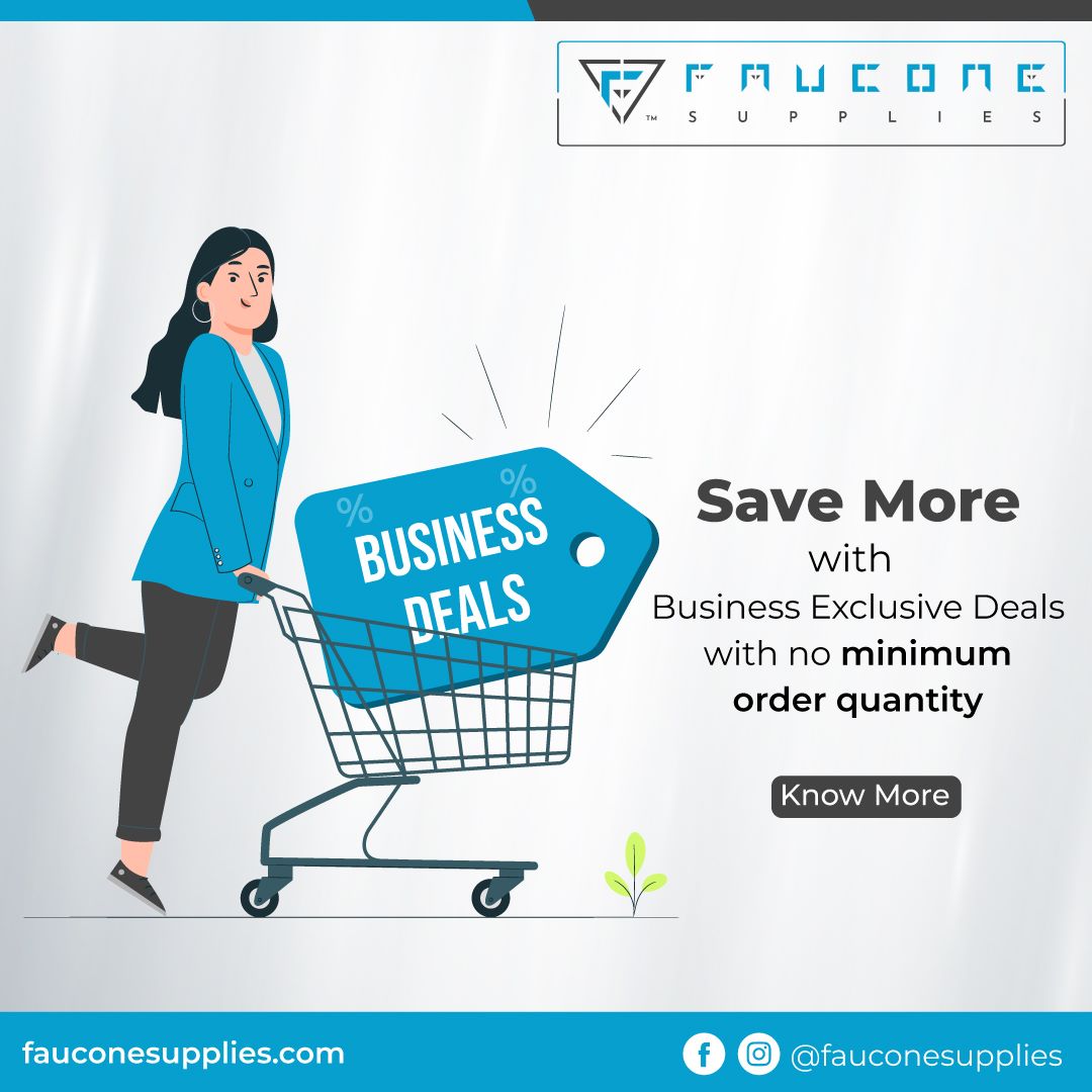 Know More:
1800 309 4377
fauconesupplies.com

#faucone #businessoffice #india #chennai #business #stationary #bulkpurchase #globally #commercialsupplies #supplies #corporatesupplies #office #OfficeNeeds #officesupply #discounts #bulkorders #demands #officesupplies