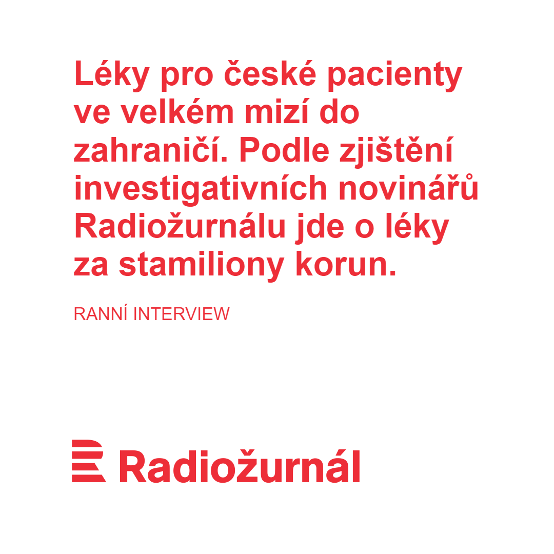 Radiozurnal1's tweet photo. „Většinou jde o léky, které jsou u nás levnější než v zahraničí,“ říká viceprezident České lékárnické komory Martin Kopecký. Co by podle něj měla zahrnovat novela zákona, která tuhle problematiku řeší? 👉 https://t.co/vA0cOfVC1x https://t.co/whIBeRSqL9