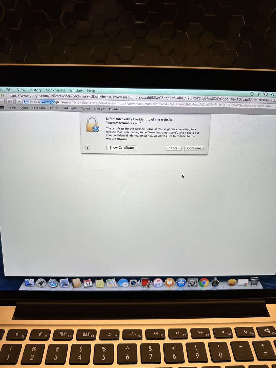 henrytai's tweet image. Mac OS X Mavericks 10.9.5 is unusable in 2023 😂 #MacBookPro2013 #OSX