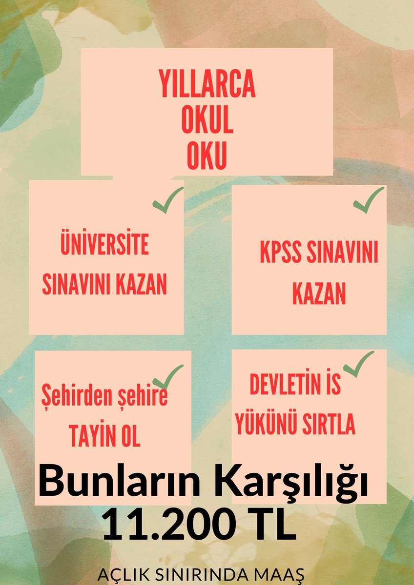 Siyasi torpille, sınavsız, mülakatsız, diplomasız kamuya atanan işçiler memurun 3-4 katı maaş alıyor. İşçi sınavı diye bir şey duydunuz mu hiç? #MemurAffetmeyecek #MemurHesapSoracak #MemuraEkZam #MemurAffetmez #memur