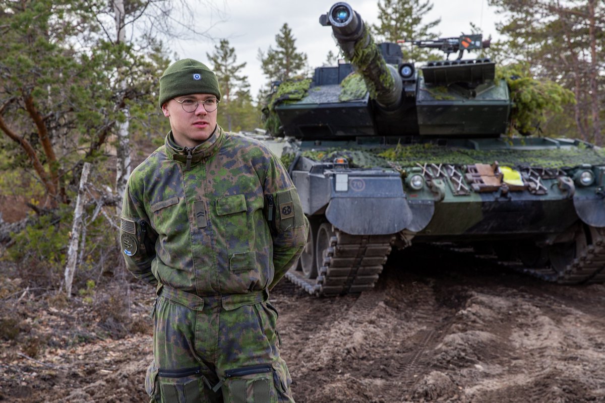 🇫🇮 Sub-sergeant Tamminen finds the cooperation with the #Allies in the #arrow23 pleasant and he has been able to utilize his English skills. – Our Allies have adapted well in the Finnish circumstances. Common language, English, plays a big role, too.