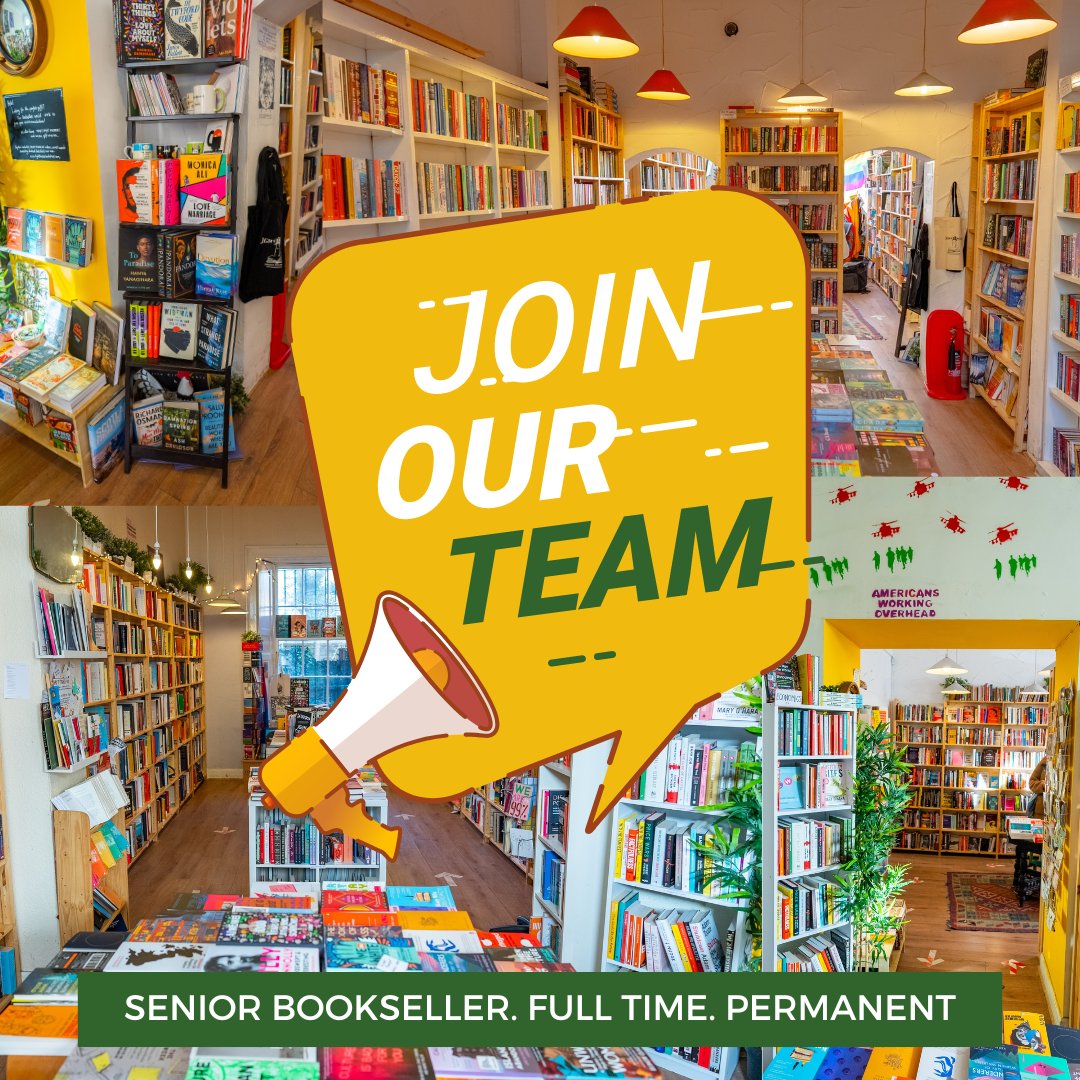 Good Morning! WE ARE HIRING!
Are YOU the senior Bookseller we need?

Got a brain full of book recs, niche interests &amp; trade knowledge?
Passionate about using books to make the world a better place?
Looking for a deliciously challenging full-time job?
👇✊
lighthousebookshop.com/posts/were-hir…