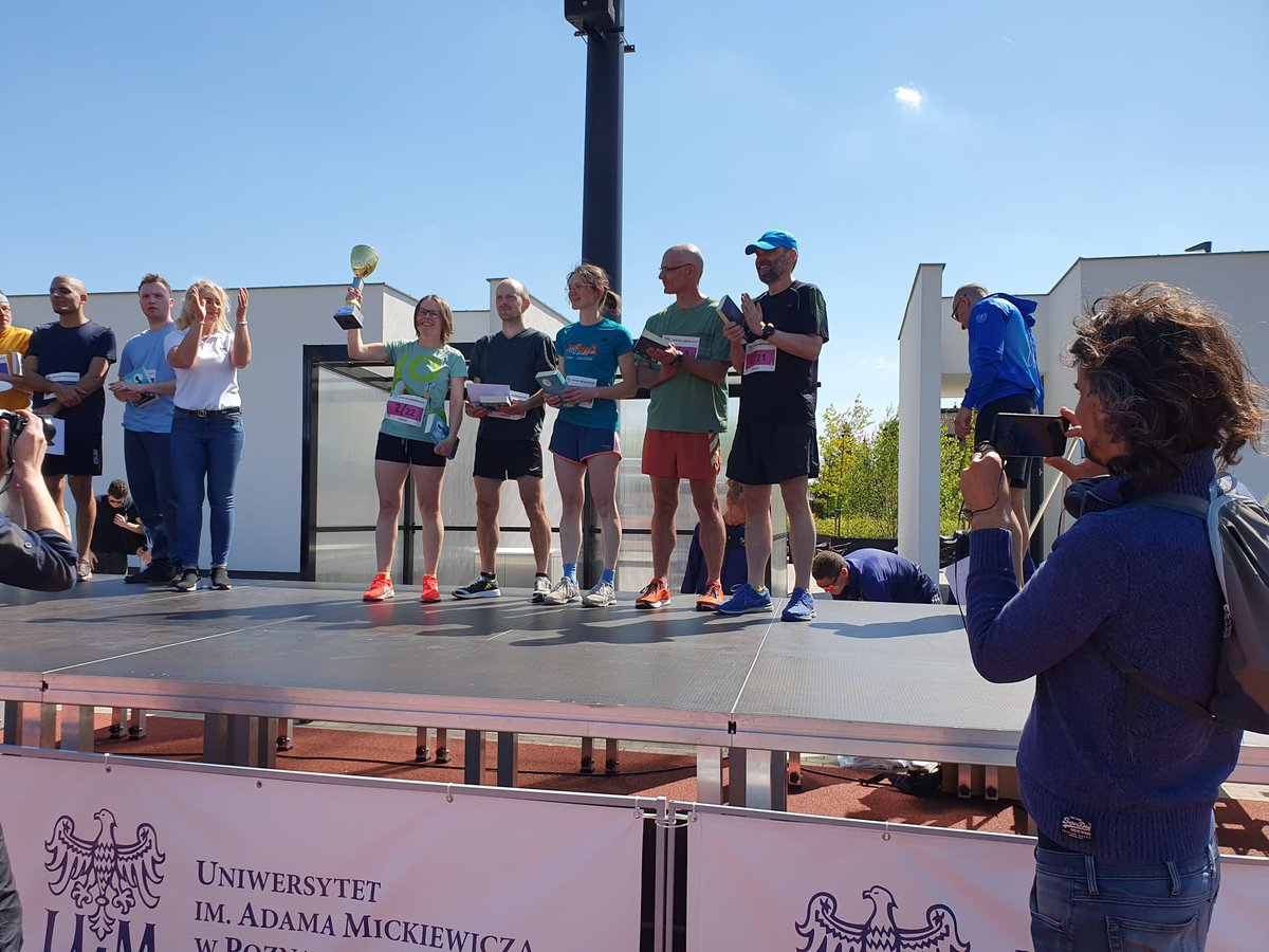 magda maslon 🇺🇦 #StandWithUkraine (@magdamaslon) on Twitter photo Our team <a href="/UAM_IBMiB/">IMBB AMU Poznań</a> and <a href="/BioCAT_Poz/">Biology at CAT Poznań</a> came second in 5x400m relay race at <a href="/UAMPoznan/">KU AZS UAM POZNAŃ</a> Sports day. Thank you Dorota <a href="/UamPlab/">UAM PLAB - Laboratory of RNA Processing</a>, Tomek Skrzypczak, Patryk Konieczny and Sławek Cerbin for a great team effort. Congratulations to the winners - unbeatable Faculty of Modern Languages team! Our team <a href="/UAM_IBMiB/">IMBB AMU Poznań</a> and <a href="/BioCAT_Poz/">Biology at CAT Poznań</a> came second in 5x400m relay race at <a href="/UAMPoznan/">KU AZS UAM POZNAŃ</a> Sports day. Thank you Dorota <a href="/UamPlab/">UAM PLAB - Laboratory of RNA Processing</a>, Tomek Skrzypczak, Patryk Konieczny and Sławek Cerbin for a great team effort. Congratulations to the winners - unbeatable Faculty of Modern Languages team!