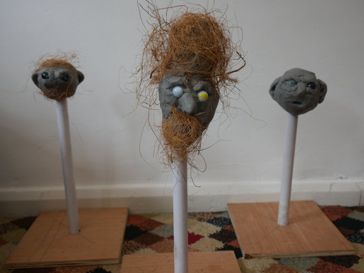 AMC's Backstage Team have been working really hard with designer Chris Johns, to create the Tales Puppets.

Designing from a professional brief, they have created concept designs and clay models of each unique puppet.

Grab your tickets🎟️-bridgehousetheatre.ticketsolve.com/ticketbooth/sh…