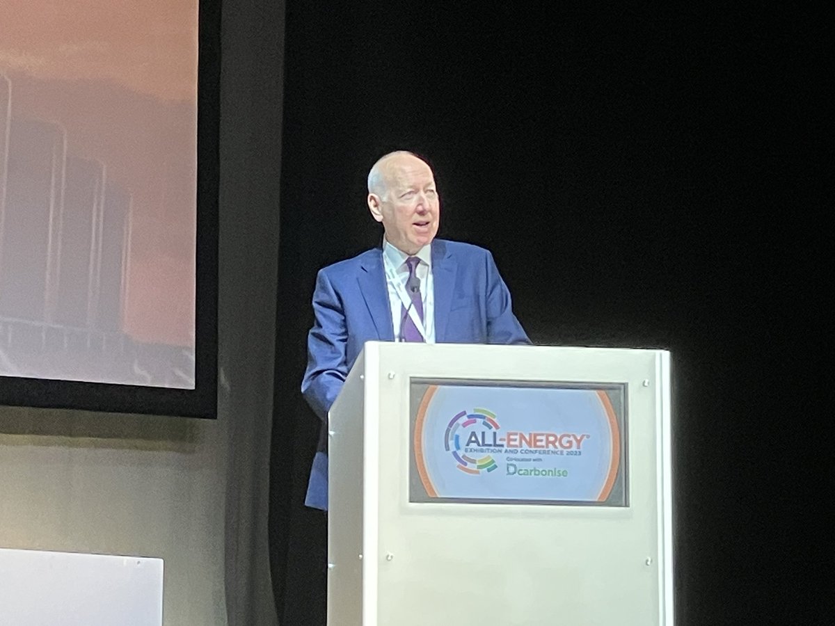 Delivery, delivery, delivery <a href="/SteveScrimshaw/">Steve Scrimshaw</a> UK&amp;I VP for <a href="/Siemens_Energy/">Siemens Energy</a> on a #NetZero #grid by 2035
#AllEnergy23
