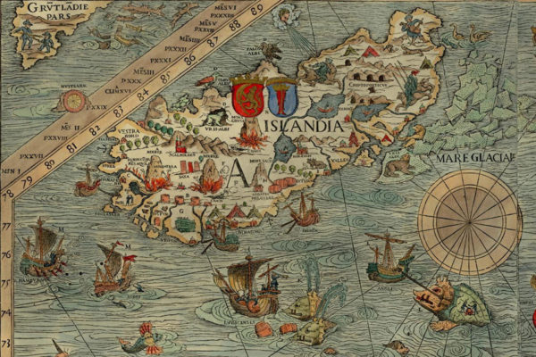PMonty18's tweet photo. Cod fishing has been ongoing on the coast of #Iceland from the time of the LANDNÁMABÓK 9th century. Documented in written, map images, resource extraction placed it at focal point of maritime trade & commerce linking it to major hub of trade in Europe. #FishArchitecture https://t.co/1Ib3VZ2N90