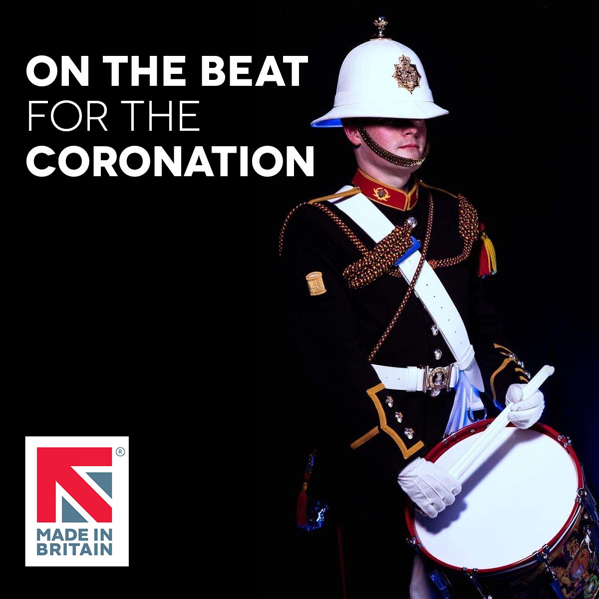 Made in Britain have written an article about our involvement with the Coronation event 🥁🇬🇧 Read here: bit.ly/3pqU7Bj

#britishdrumco #rmband #marching #coronation #madeinbritain <a href="/guild_masterc/">The Guild of Master Craftsmen</a>