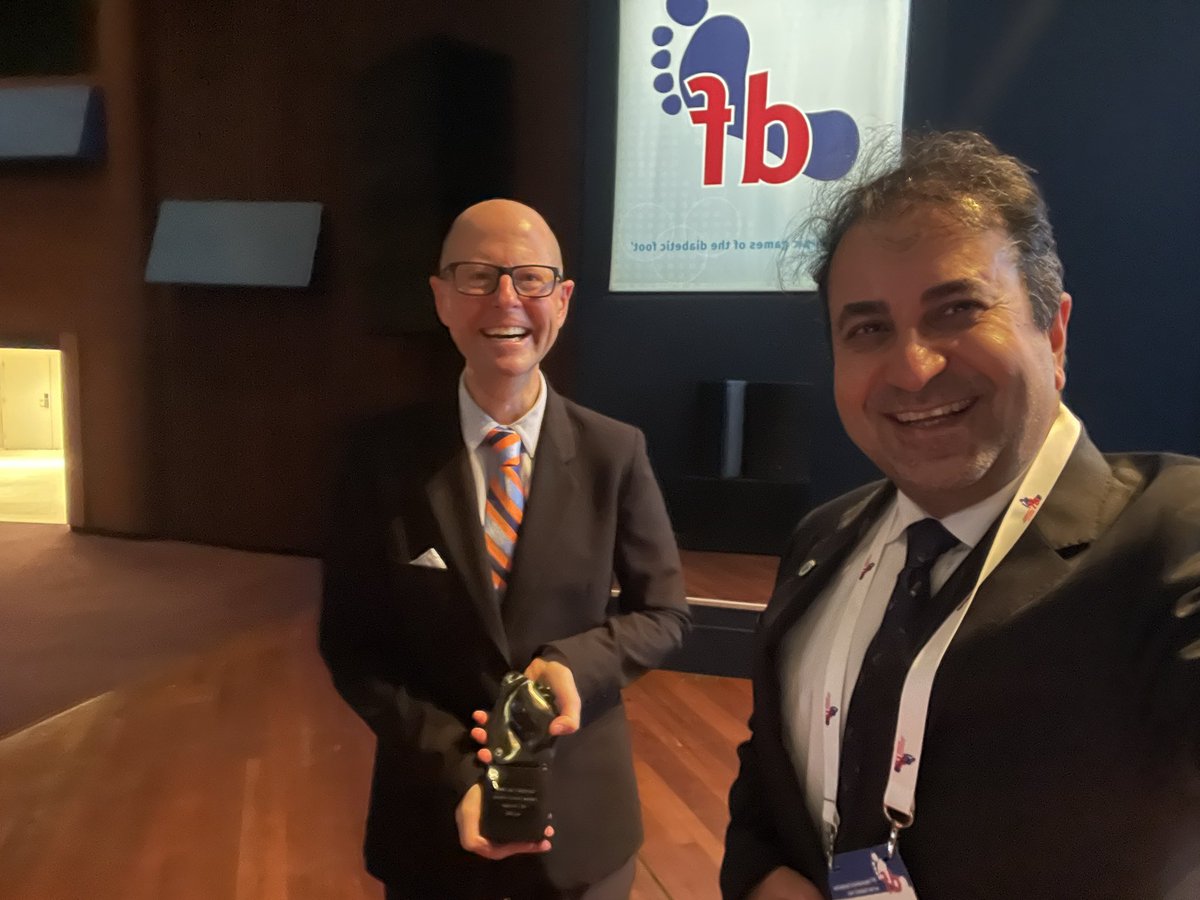 bijan_najafi's tweet image. I am thrilled to extend my heartfelt congratulations to my esteemed mentor for being the recipient of the prestigious Karel Bakker Award at the #ISDF2023. Your recognition is a testament to your dedication, expertise, and impactful contributions to our field. @IntSympDF