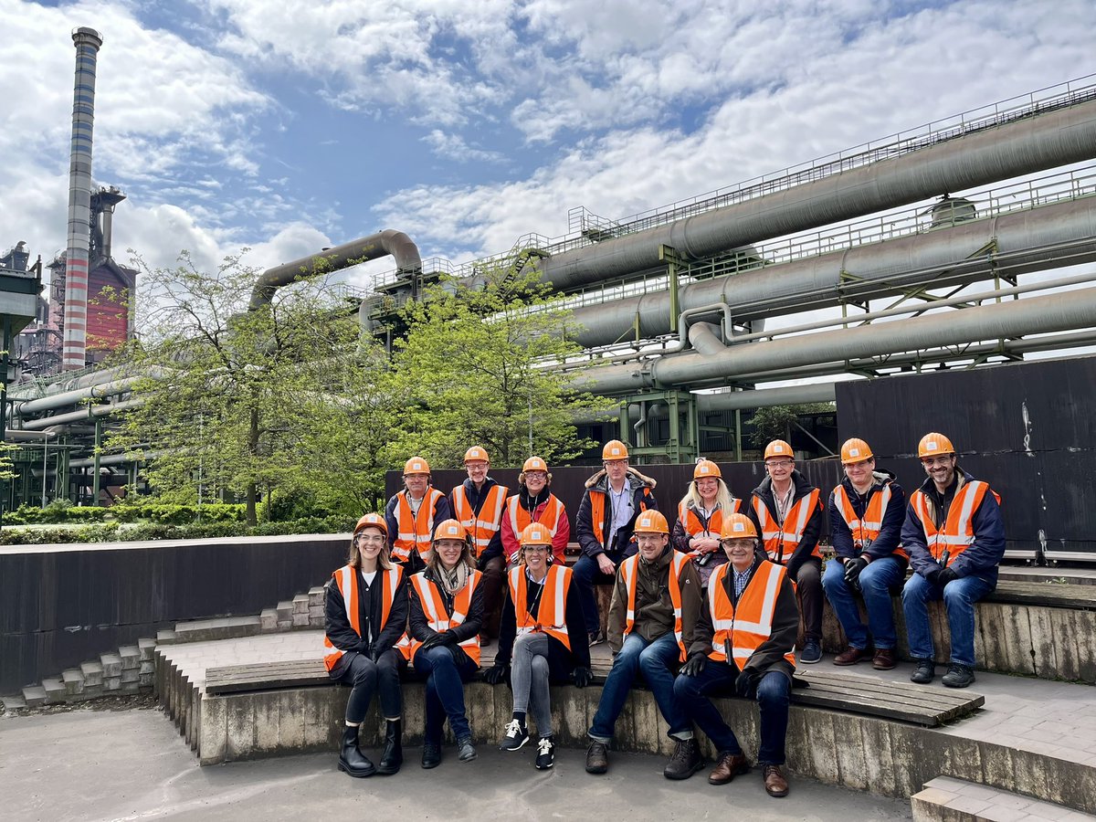 Elspeth Hathaway (@elspethhathaway) on Twitter photo #Greensteel production in action <a href="/EssaProject/">ESSA Project</a> partners witnessing decarbonisation <a href="/thyssenkrupp/">thyssenkrupp</a>. 👩🏭 Skilled workers will be essential in ALL parts of the steel making process from renewable energy engineers ♻️to cyber security experts 🔐. No green steel without skilled workers! #Greensteel production in action <a href="/EssaProject/">ESSA Project</a> partners witnessing decarbonisation <a href="/thyssenkrupp/">thyssenkrupp</a>. 👩🏭 Skilled workers will be essential in ALL parts of the steel making process from renewable energy engineers ♻️to cyber security experts 🔐. No green steel without skilled workers!