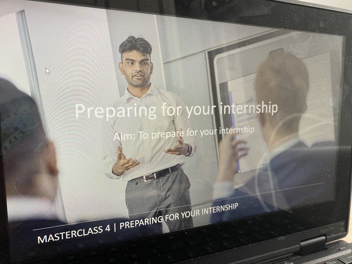 Career Ready 4th masterclass completed ✔️

Thank you <a href="/TheCottam/">Ben Cottam</a> <a href="/Daf_Brown/">Dafydd Brown</a> for delivering the masterclass in ‘Preparing for your Internship’ and sharing your tips and experience with learners for success in the workplace 📈 

<a href="/CareerReadyUK/">Career Ready</a> @CareerAcadCAVC <a href="/CAVC/">Cardiff and Vale College | Coleg Caerdydd a’r Fro</a> 
 
#internship