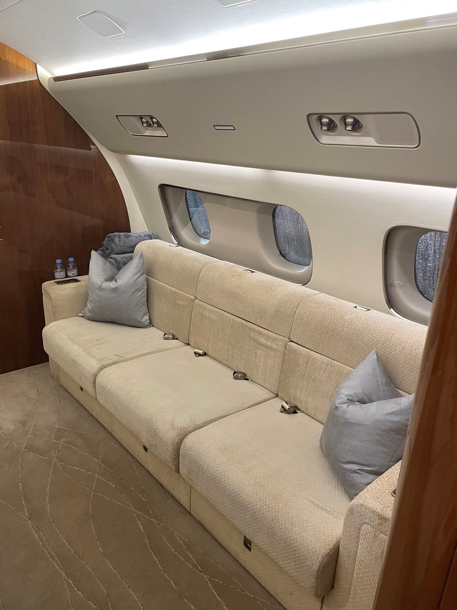 ACS_USA's tweet photo. Arriving to the slopes in style! Lucy from #ACSLON used her #aircraft knowledge to source and arrange the #charter of this spacious Lineage 1000, that could comfortably accommodate 15 friends traveling with bags and skis for a Swiss ski break - https://t.co/b1fu9EYXhy #travel https://t.co/WhiRGWXtd9
