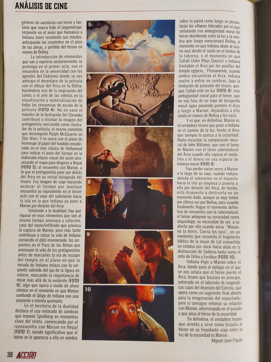Bachivisuales's tweet photo. #Cuav2223_4_41_c
Teniendo en cuenta el artículo #Enbuscadelarcaperdida del número 2207 de la revista #Acciónturevistadecineyseries realiza un artículo exactamente igual a nivel formal: (Colocación y nº de las 📸, texto, interlineado, tipos de letras, título, kern ... de tu 🧵 https://t.co/nH9OdSCZoP