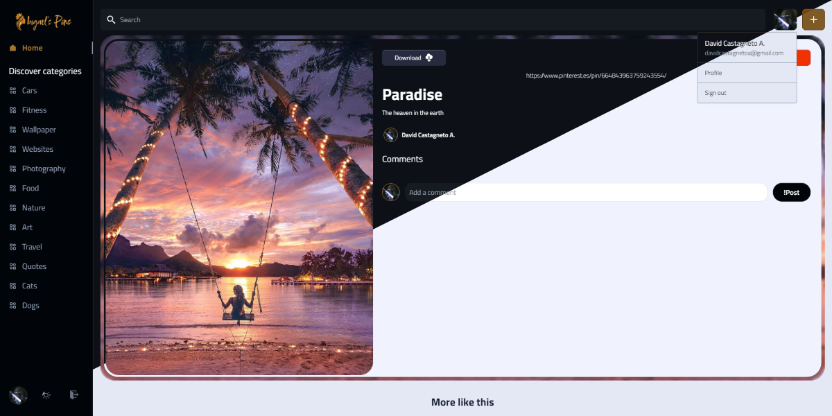 _DCCA_'s tweet image. Excited to share my version of JSMastery&apos;s great work, soon to be reimagined with NextJS, MongoDB, and AWS S3. Full credit to JSMastery! 
Star it! ⭐
Original work: github.com/adrianhajdin/p…. 

Check out my take: github.com/davidcastagnet…. 
#javascriptmastery #shareme @jsmasterypro