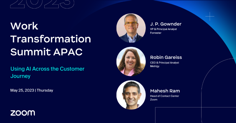 Zoom's tweet photo. Facing challenges keeping up to the increasingly high expectations of your customers? Learn how you can use generative AI to evolve and improve your customer journey.