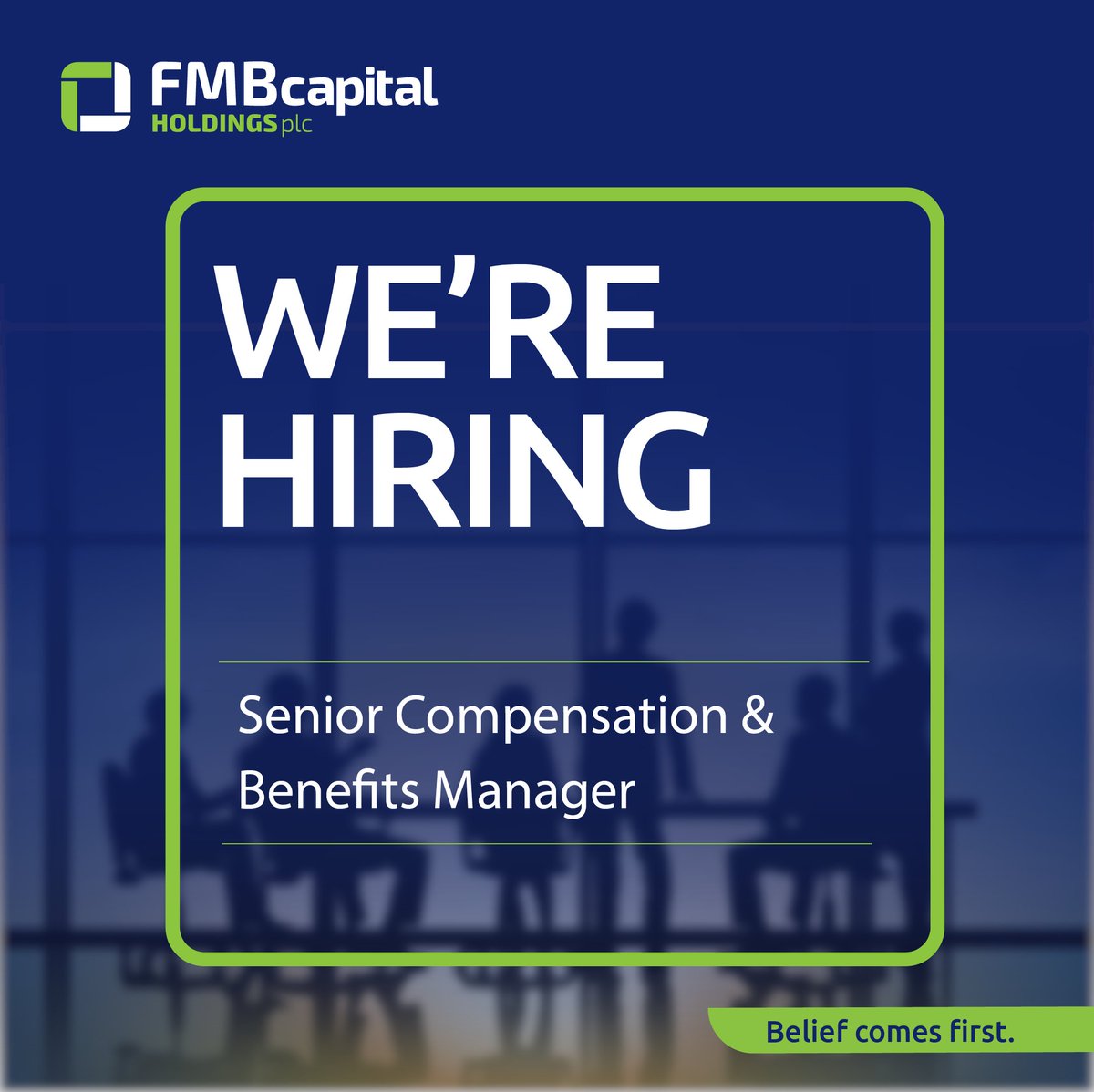FMBcapital Holdings plc has an exciting career opportunity open for the right candidate. If you think you've got what it takes, we would love to hear from you. Click on this link to find out more-
bit.ly/41xB71f