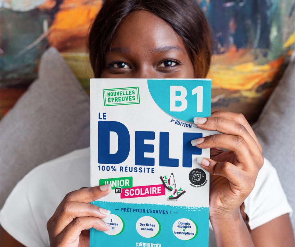 🆕Le niveau B1 de la collection Le DELF Junior et Scolaire 100% réussite est enfin disponible au format des nouvelles épreuves 😍

Pour découvrir un extrait 👉bit.ly/3nPFVRU

#francaislangueetrangere #fle #delfjunioretscolaire #certificationenfrancais