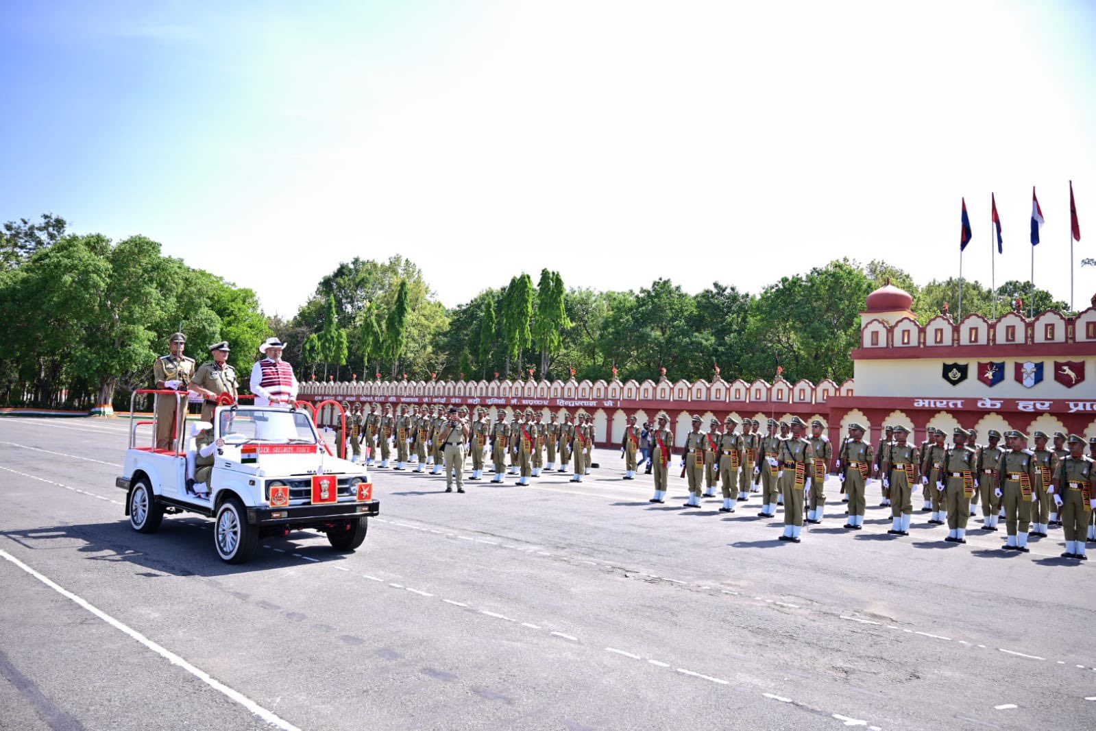 BSF का गौरवशाली इतिहास पर हम सभी को है गर्व: राज्यपाल- We all are proud of the glorious history of BSF: Governor