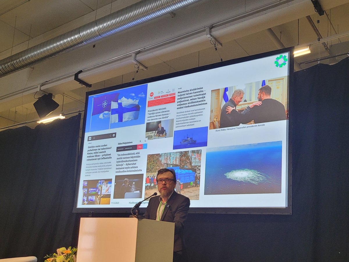 Maailmantilanne on muuttunut. Vesihuoltolaitosten on jatkossakin syytä huolehtia hyvin omasta varautumisesta, muistuttaa Vesihuoltopoolin puheenjohtaja, HSY:n osastonjohtaja Veli-Pekka Vuorilehto. #huoltovarmuus #vesihuolto2023