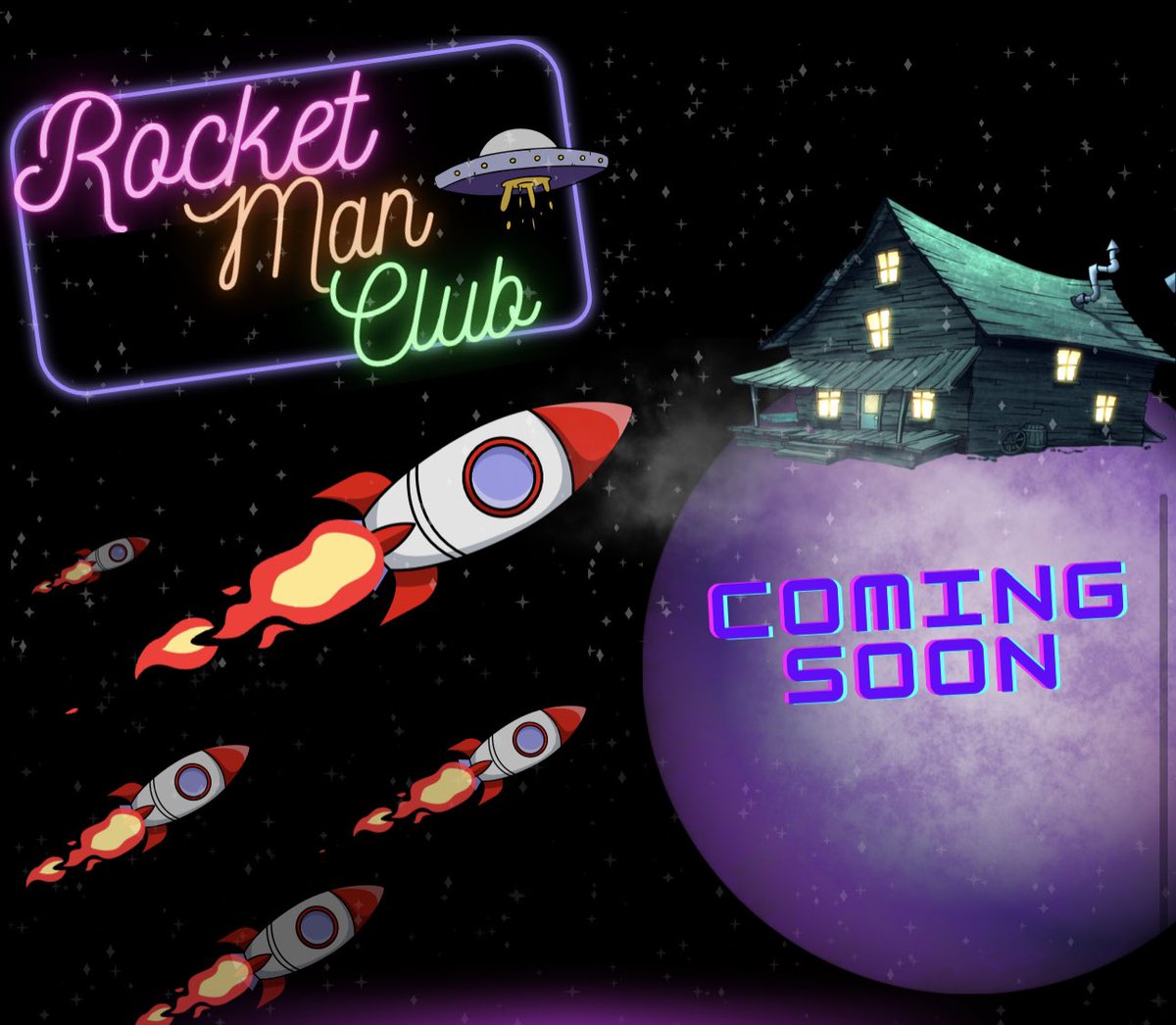 RocketManCoin's tweet image. Rocket Man Club, created with exclusive and special members in mind.

#rocketmancoin #club #memekiller