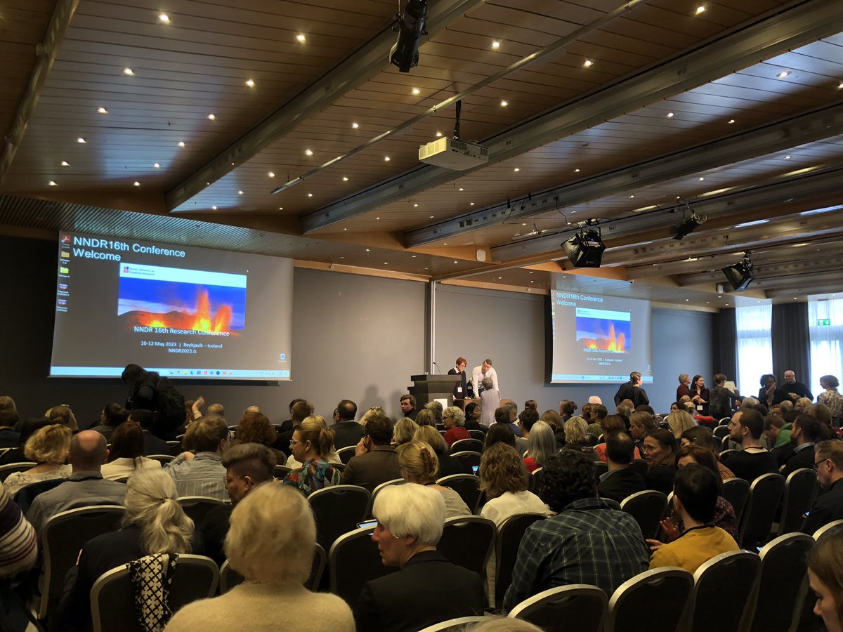 KrissaAagren's tweet photo. #NNDR23 is on! 750 part from 43 countries! 550 presentations -and I am involved in 4-let’s go! Today at 9.45 in Utgardur 11.15 in OBI1 and 15.15 at OBI1, and tomorrow at 15.15 in Nora meeting room 1! Welcome! https://t.co/ft79HIhFgW