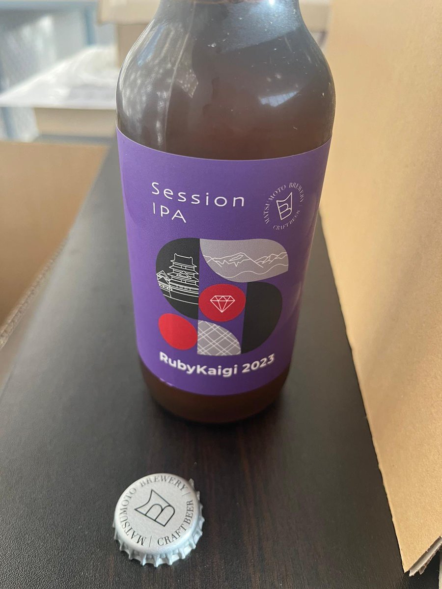 saramic's tweet image. We have 🍺 at @rubykaigi #RubyKaigi #RubyKaigi2023