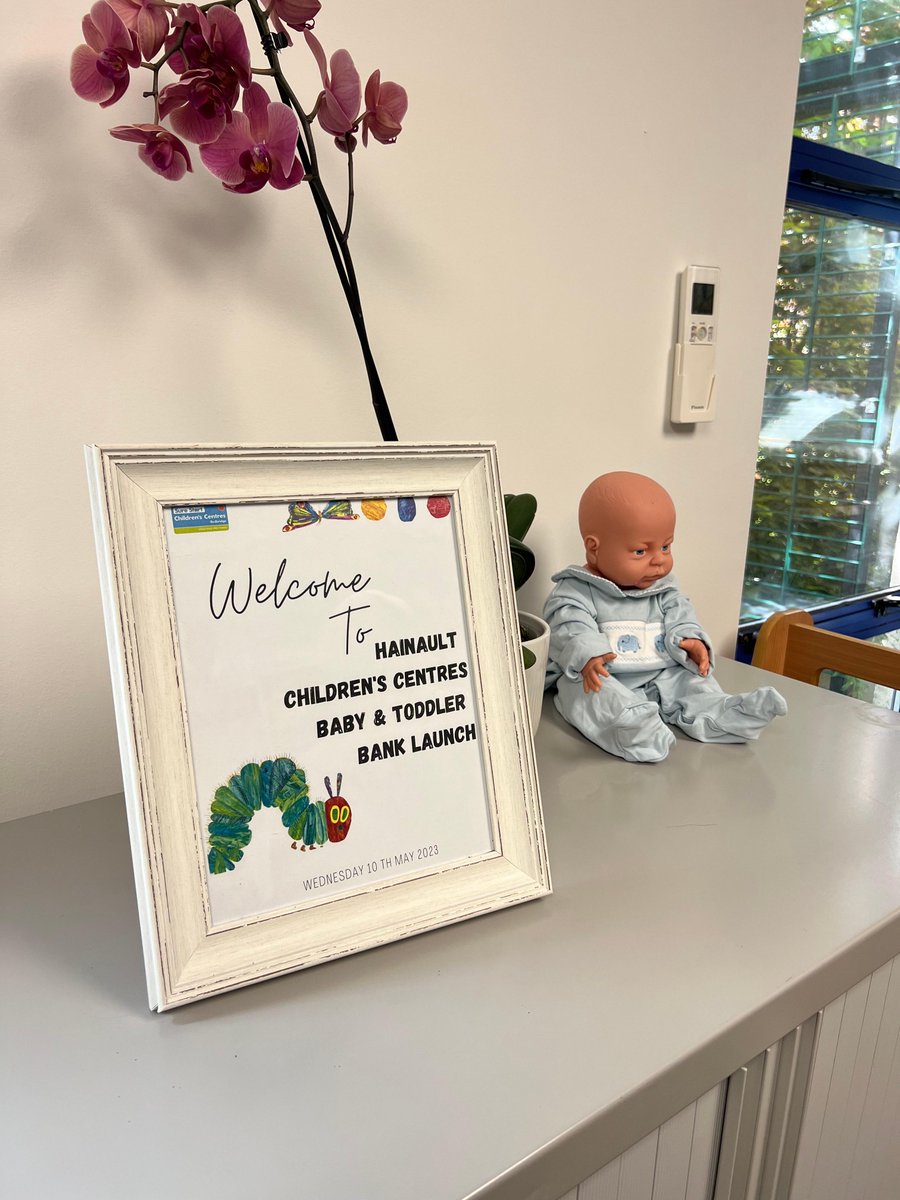 EdRedbridge's tweet photo. Yesterday we opened our second Baby and Toddler Bank to support local residents, this time in Hainault Children’s Centre. It’s one more small way we are trying to help families manage the cost of living challenges at the moment. https://t.co/MzAibgXmK2
