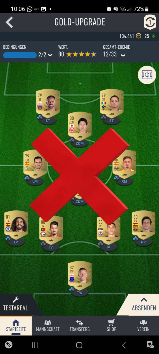 Wie ihr Nonrare Goldkarten nutzen solltet ✍️
Nutzt nonrare Spieler aus FRA1/NED1, BULI/SERIE A &amp; BPL/LALIGA
lieber für die Ligen-Sbc statt sie ihn eine Goldupgrade zu Packen

4G-Upgrades->
44 nonrares-> 8 rare Spieler 

LigenSbc->
Bis zu 20 rare Goldspieler (11 Garantiert)
❤️&amp;🔄