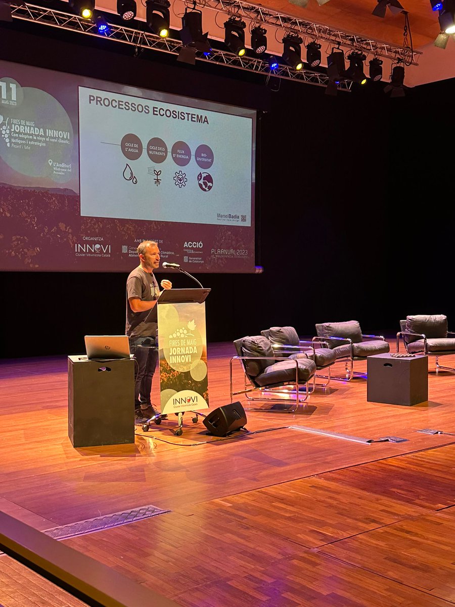 clusterinnovi's tweet photo. @keyline_mbadia ens explica Sistemes de plantació Keyline https://t.co/WzKQ2m4vCc