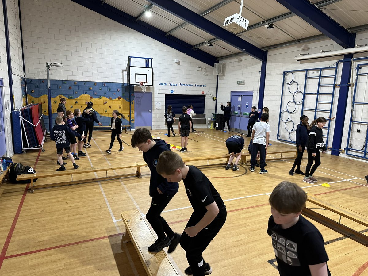 LVPSsportandPE's tweet photo. Pupil led basketball session this morning ,with help from Sports Captains and Basketball Captain. Lots of skills being developed! Excellent work P7 ⭐️🏀 #leadthelearning https://t.co/n6tIucRsPm