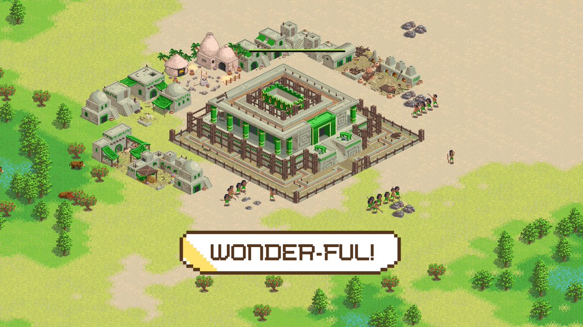 ⚒️Horde mode gets even better! 
🎮Wonder stages will provide bonuses!
💪You can flex your wonder-building skills without winning the game! 

#TFCGame #HordeMode #BuildThatWonder