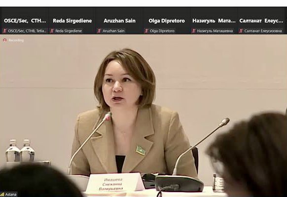 Delighted to partner with <a href="/OSCEinAstana/">OSCE Programme Office in Astana</a> to support Kazakh 🇰🇿 authorities in developing comprehensive #CTHB law. Hope that productive discussions today will lead to further enhancement of the draft and CTHB architecture &amp; response in the country. 🙏 to <a href="/WSpadinger/">Wolfgang Spadinger</a>, <a href="/VenlaRoth/">Venla Roth</a>,