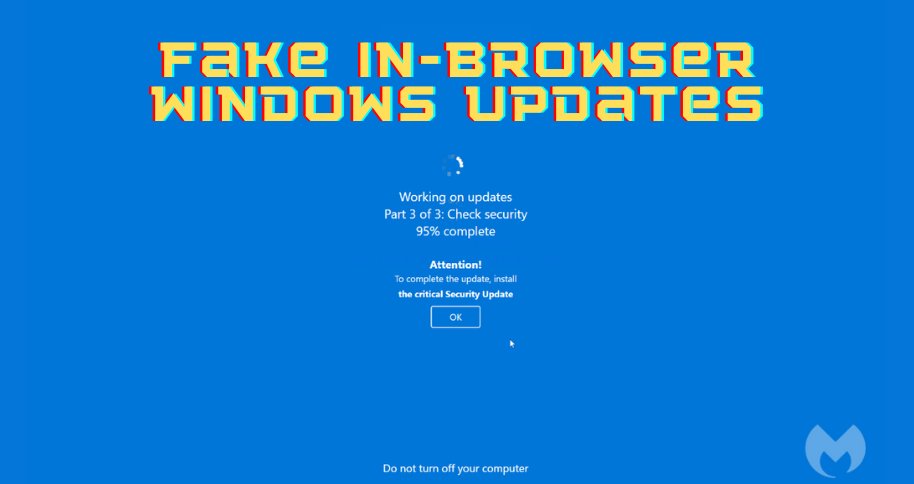 secur1ty1samyth's tweet photo. In-Browser Windows Update Simulation Used as a Vehicle for #Aurora #Malware

A sophisticated malvertising campaign has recently been uncovered, employing an in-browser #Windows update simulation...

Post:
https://t.co/XiOAvsbMrR

#hacking #inbrowser #informationsecurity #infosec https://t.co/dTGafL0cGv