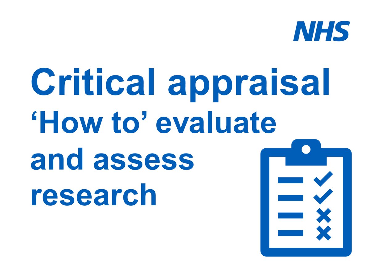 NHS Knowledge for Healthcare (@nhskfh) on Twitter photo Access new elearning by <a href="/NHSKFH/">NHS Knowledge for Healthcare</a> to develop your critical appraisal techniques. 7 new sessions include critical appraisal tools an introduction to interpreting results: e-lfh.org.uk/programmes/cri… <a href="/Blenky64/">John Blenkinsopp</a> @MichelleMaden Access new elearning by <a href="/NHSKFH/">NHS Knowledge for Healthcare</a> to develop your critical appraisal techniques. 7 new sessions include critical appraisal tools an introduction to interpreting results: e-lfh.org.uk/programmes/cri… <a href="/Blenky64/">John Blenkinsopp</a> @MichelleMaden