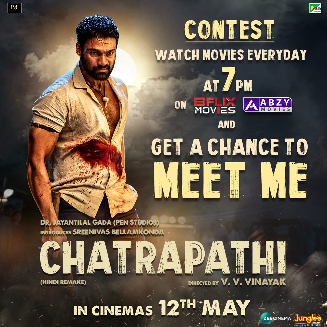 Let's meet!!❤️ #ChatrapathiOnMay12th