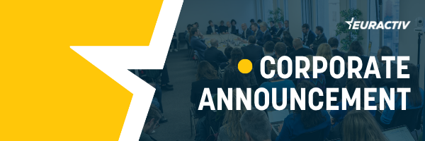 EURACTIV is excited to announce that we are joining Mediahuis as its first pan-European news media!  

We will keep bringing you European policy and news coverage, but now with the support and added value of an international media group.  

Read more: euractiv.com/mediahuis