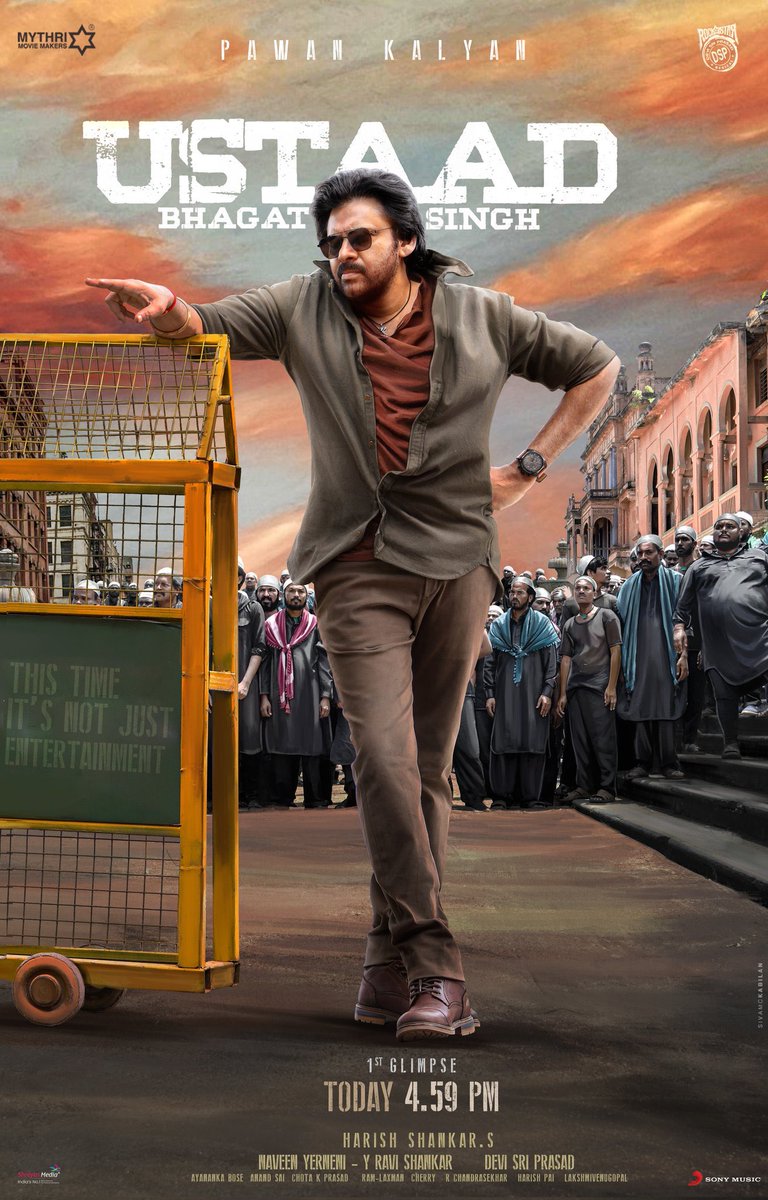 sritharno1's tweet photo. First look | Pawan Kalyan’s #UstaadBhagatSingh

@PawanKalyan https://t.co/Y2x92fy37a
