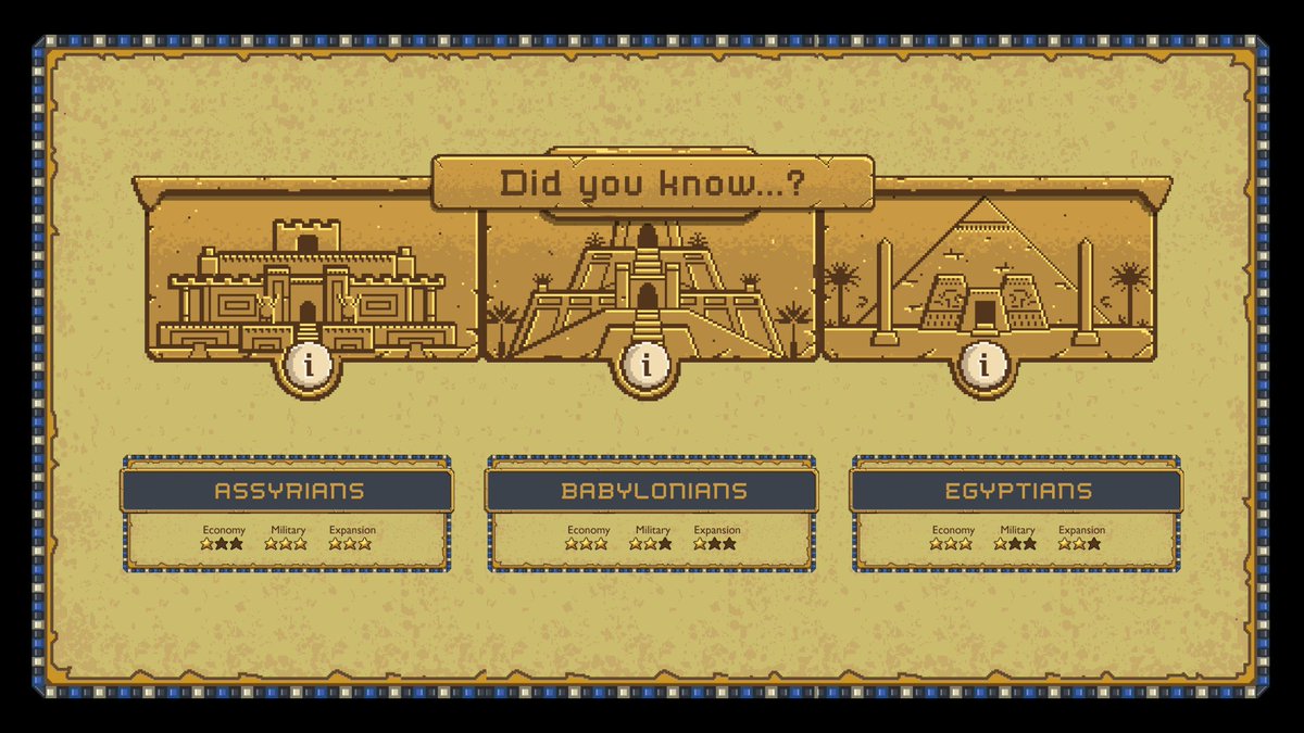 💡 Get informed with our new Civ Info Panels! 
⚔️ Knowledge is power, and we're giving you all the deets to crush your opponents! 
🌙Milestone 3 is coming :)

#TFCGame #KnowYourCiv #AgeOfEmpiresWho