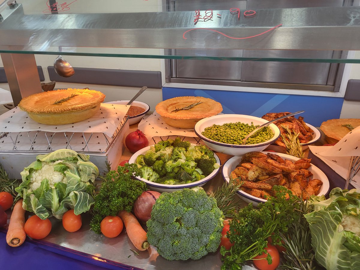 Kings coronation buffet at Our Romford school