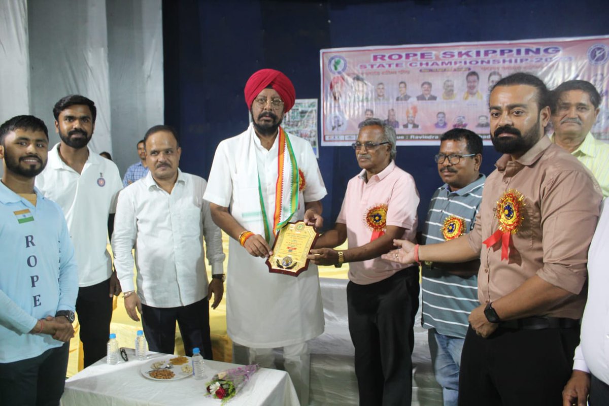 GECR_NSS's tweet photo. NSS, GECR coordinated the first ever Chhattisgarh Rope Skipping State Tournament 2023 in association with Chhattisgarh Rope Skipping Association. Respected Chhattisgarh CM added the sport in Chhattisgarh Olympics.

#YuvaBharat2023
#RopeSkipping https://t.co/d3uJNeOQJk