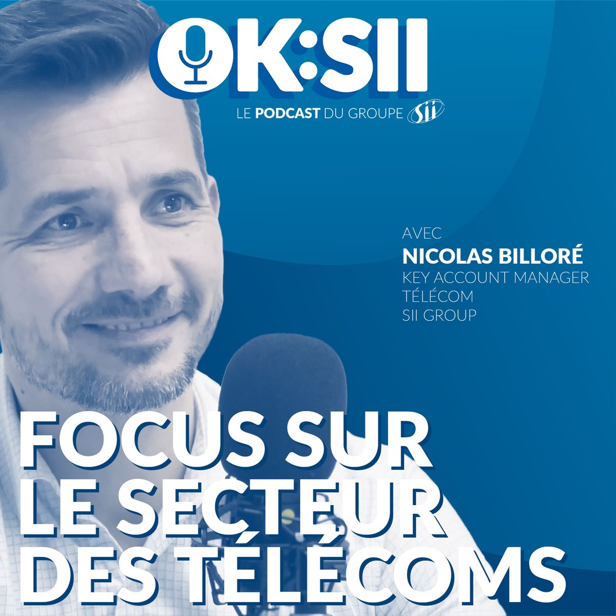 🎙️Nouvel épisode de #OKSII !
Focus sur le secteur des Télécoms avec Nicolas Billoré, KAM Télécoms <a href="/GroupeSII/">Groupe SII</a> .
Découvrez l'expertise de notre invité sur le marché des télécommunications. 🌐📲
Disponible ici : beacons.ai/oksii
#podcast #tech