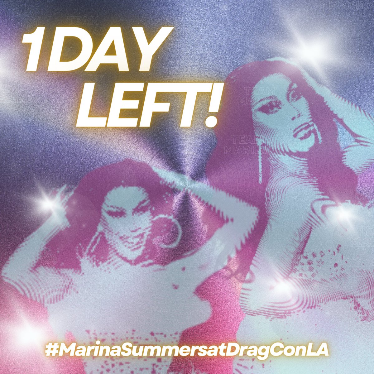 1 day left before Rupaul’s DragCon LA will finally begin! Raise your flags and start your engine 💨 The baddest bitch of the game will come through 🔥

Don’t forget to include #MarinaSummersatDragConLA ;)

#MarinaSummersPH #TeamMarina