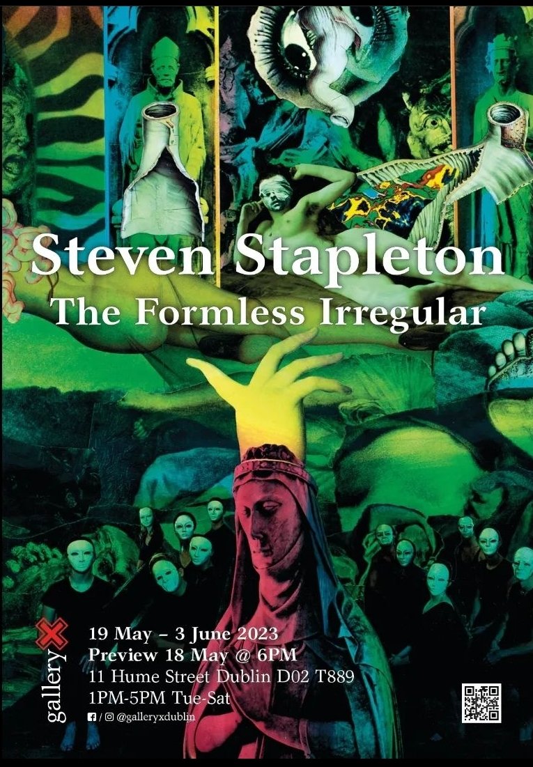 SolarCabinet's tweet photo. Who in your merry merry month of may...

Pairing up with @galleryxdublin to bring you The Formless Irregular by Steven Stapleton #nursewithwound 
next Thursday 18th May! 

#stevenstapleton
#collageart #surrealistart https://t.co/CQ7wtfepBv