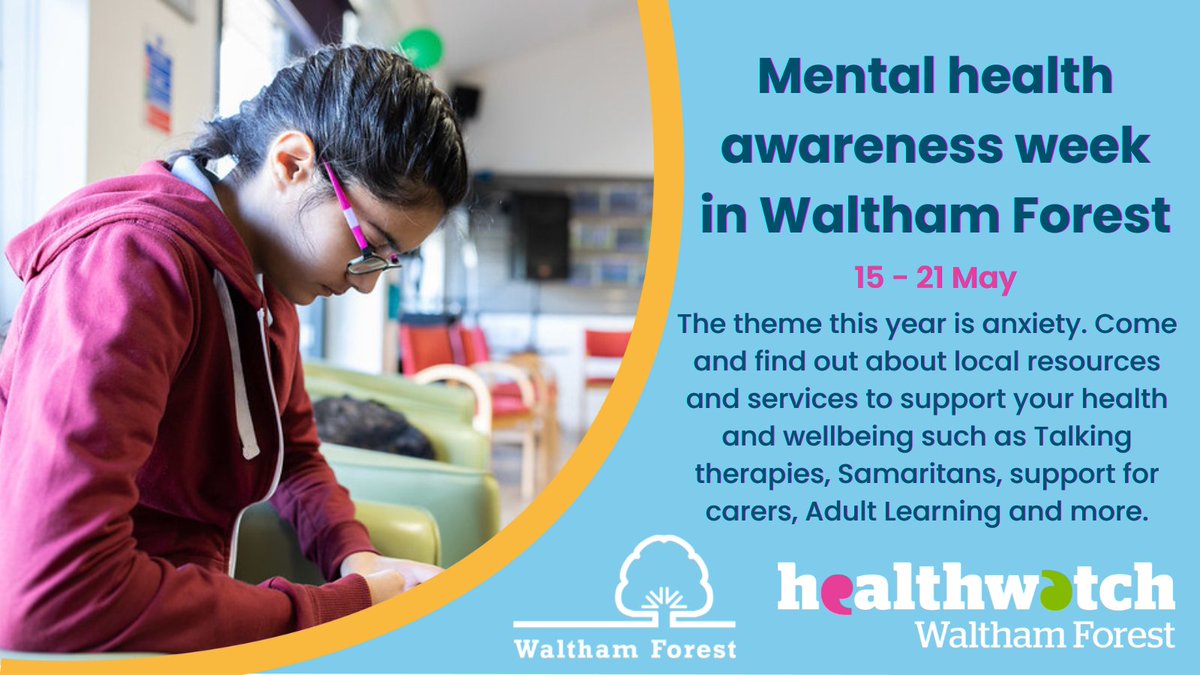 Register for the event now at eventbrite.co.uk/e/waltham-fore… For more info visit our facebook at Healthwatch Waltham Forest.