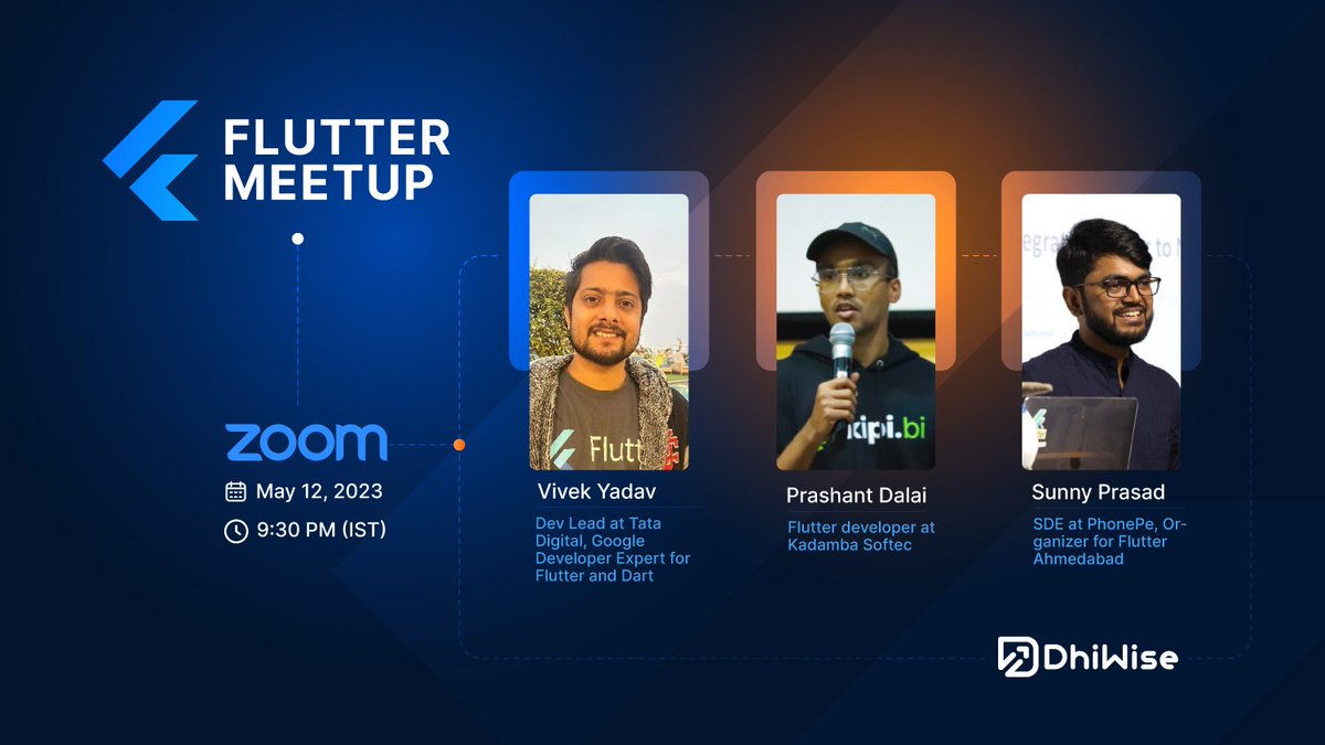 Are you struggling with Flutter BLoC?
Our Meetup is the perfect opportunity to start with BLoC, learn about common challenges, and pick up easy tips and tricks to overcome them. 

Details - 9:30 PM IST, 12th May 2023 
Today is the last day to register - don't miss out!…
