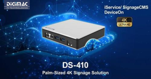 digimacofficial's tweet photo. Transform your business's messaging with the #Advantech 𝐃𝐒-𝟒𝟏𝟎 palm-sized #4K signage solution! 
🔎 DS-410 Info: https://t.co/swKfhH4ejk
📞 Contact Us: https://t.co/tHYyau64Fu
#DS410 #DigitalSignage #4KResolution #CompactDesign #PowerfulPerformanc #DigiMac https://t.co/fEANH3H2jF