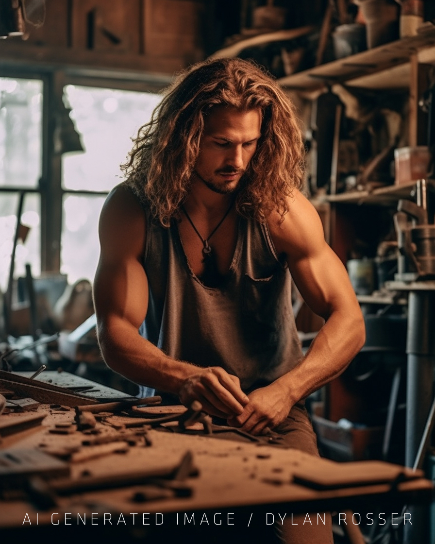 Dylan Rosser on Twitter "EXPERIMENTING WITH AI / Note These are NOT