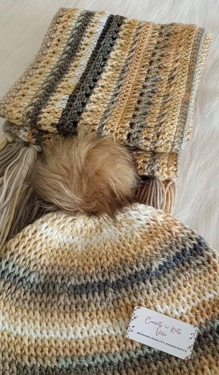 CrochetsnKnitsV's tweet photo. It's getting colder by the day and now would be the perfect time to heat up your winter wardrobe!!
Beanie & scarf set $30 (on print yarn)
Made to order in colours of choice.
DM or WhatsApp 0775 626 825 to order.
#winteraccessories #crochetgoodies #handmadeπ https://t.co/thFO6xAFCX