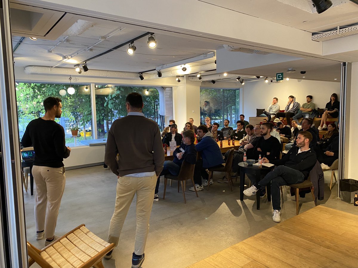 Cryptosquare (@cryptosquare_be) on Twitter photo Retour en photos sur la soirée d’hier avec les 5 formidables projets 🚀
Merci <a href="/joinamillion/">Million</a> , <a href="/parallel__art/">Parallel</a> , <a href="/Picksels_Studio/">The Mines Run</a> , @2bloxaway , et félicitations <a href="/artcrushgallery/">Artcrush Gallery</a> 🥳
Les frens, vous en avez pensé quoi ? Retour en photos sur la soirée d’hier avec les 5 formidables projets 🚀
Merci <a href="/joinamillion/">Million</a> , <a href="/parallel__art/">Parallel</a> , <a href="/Picksels_Studio/">The Mines Run</a> , @2bloxaway , et félicitations <a href="/artcrushgallery/">Artcrush Gallery</a> 🥳
Les frens, vous en avez pensé quoi ?
