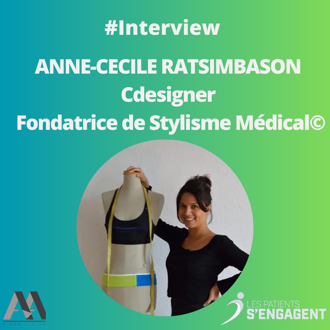sengagent's tweet image. 👗👖Découvrez comment une forte scoliose et un challenge à amené Anne-Cécile Ratsimbason Cdesigner, fondatrice de Stylisme Médical© à créer des vêtements adaptés à différentes pathologies.
🎙️Interview à lire ici : lnkd.in/eQAamnY9
#modeinclusive #patientsengagent